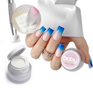 Clavier Baby Boomer żel 3w1 C06 Desire 3g ombre nail art stamping