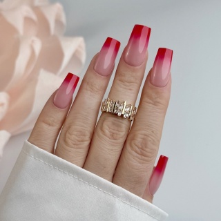 Clavier Baby Boomer żel 3w1 Nailsology R02 Strawberry 3g – ombre, art