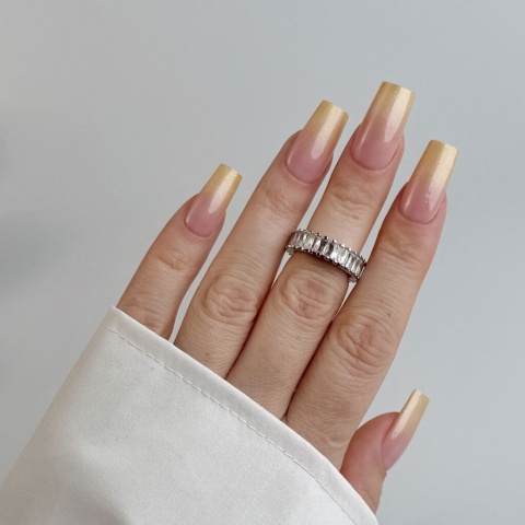 Clavier Baby Boomer żel 3w1 U01 Goldina 3g ombre art stamping