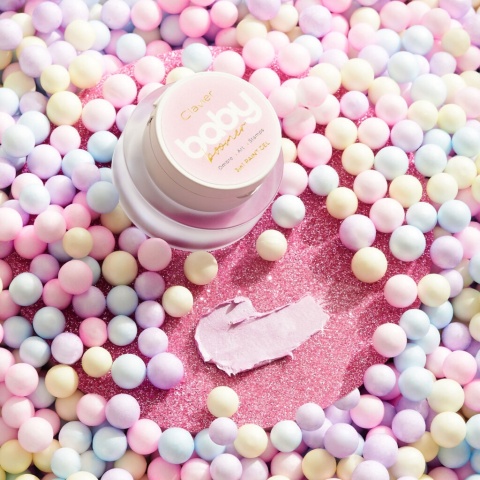 Clavier Baby Boomer żel 3w1 U02 Pinkara 3g ombre art stamping