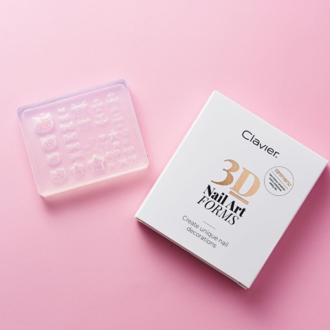 Clavier formy 3D do zdobień paznokci Nail Art Forms nr 04 Hello Kitty