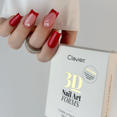 Clavier formy 3D do zdobień paznokci Nail Art Forms nr 04 Hello Kitty