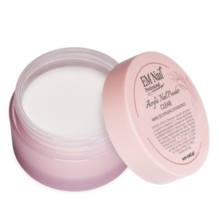EM Nail Akryl Przezroczysty Clear – Puder Akrylowy do Paznokci 50g