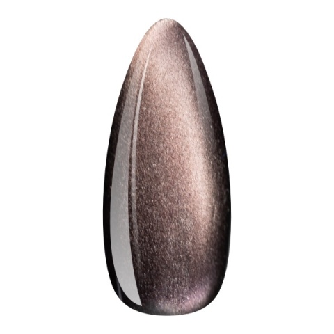 EM Nail Lakier hybrydowy Cat Eye 7D Feline Aura 11 – beżowy silk cat eye