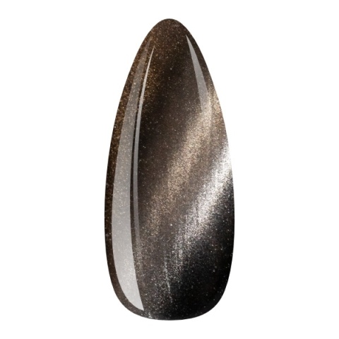 EM Nail Lakier hybrydowy Cat Eye 7D Metallic Purr 12 – metaliczny efekt 7D