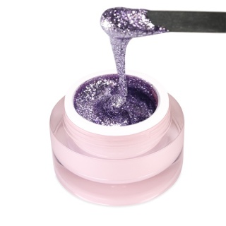 EM Nail Liner Glamour Gel Violet 9 – fioletowy żel do zdobień