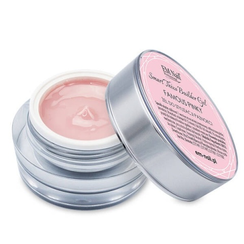 EM Nail Smart Thixo Builder Gel Famous Pinky 30ml – żel budujący