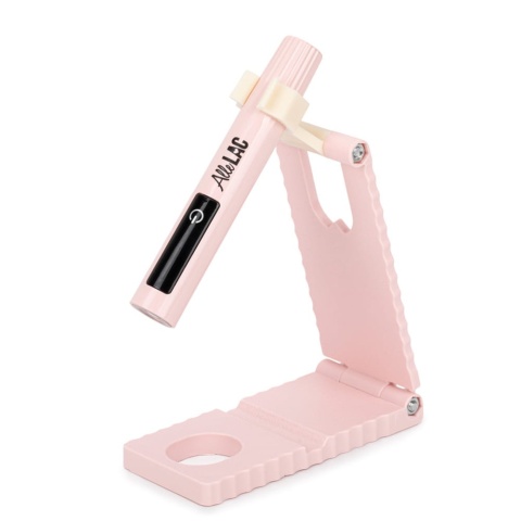 Mini lampka UV/LED do paznokci 1.6W AlleLac 8809 różowa