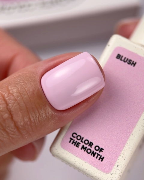 NAILSOFTHEDAY Color of the Month February 2026 Blush – jasnoróżowy pastelowy lakier hybrydowy 10 ml