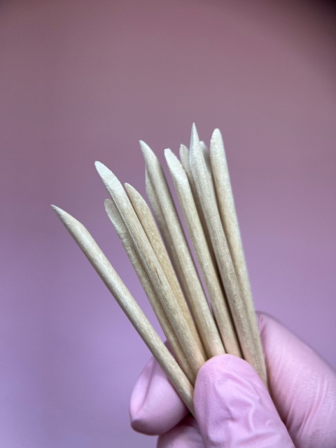 Patyczki z drewniane 100 szt dł 11 cm