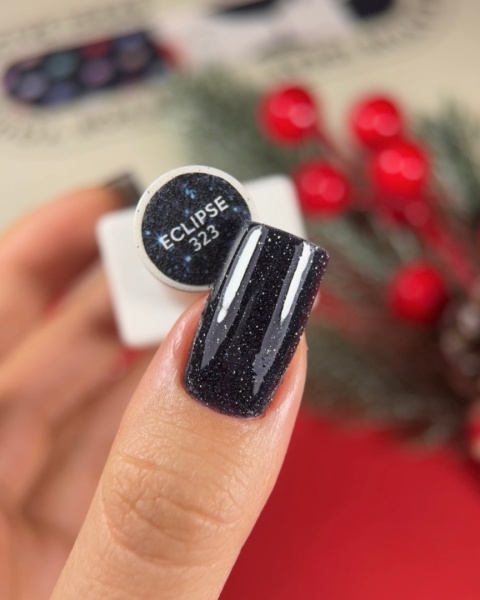 NAILSOFTHEDAY Eclipse – ciemnogranatowy lakier hybrydowy flash 10 ml