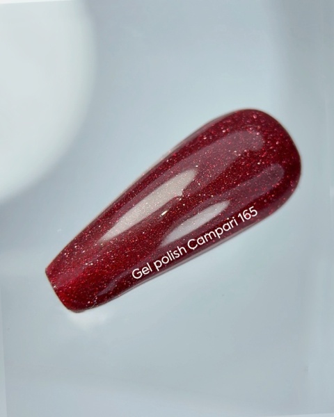 NAILSOFTHEDAY Campari – czerwony lakier hybrydowy flash 10 ml