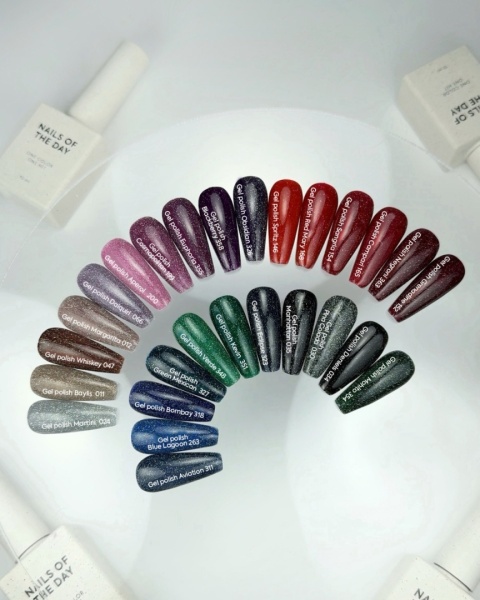 NAILSOFTHEDAY Whiskey – brązowy lakier hybrydowy flash 10 ml