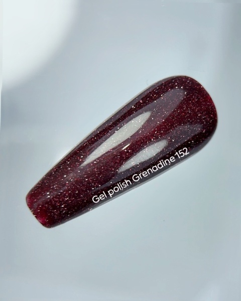 NAILSOFTHEDAY Grenadine – bordowy lakier hybrydowy flash 10 ml