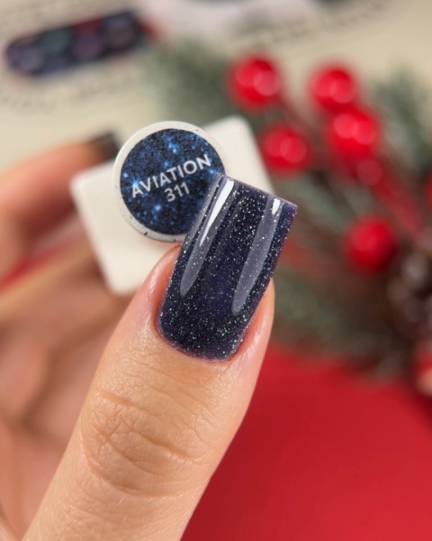 NAILSOFTHEDAY Aviation – niebieski lakier hybrydowy flash 10 ml