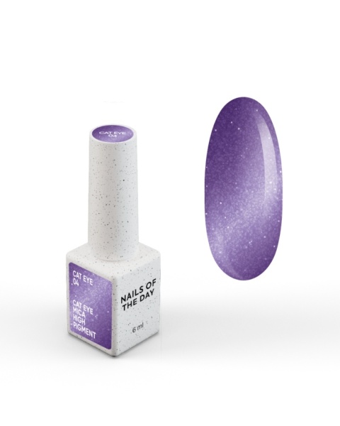 NAILSOFTHEDAY Cat Eye 04 fioletowy lakier hybrydowy 6 ml