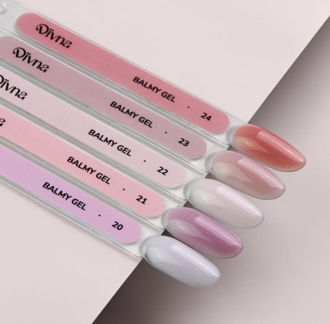 DIVNA Balmy Gel 24 rosewood żel wzmacniający do paznokci 15 ml