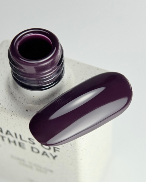 NAILSOFTHEDAY Midnight Color of the Month January śliwkowy lakier 10 ml