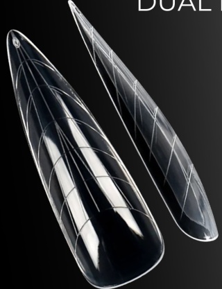 Clavier Dual Formy górne Migdał klasyczny do przedłużania paznokci 120 szt.