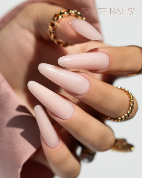 Saute Nails Żel budujący One Touch Light Pink 30g – jasny pastelowy róż