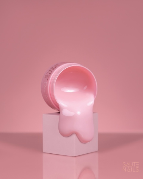 Saute Nails Żel budujący One Touch Light Pink 30g – jasny pastelowy róż