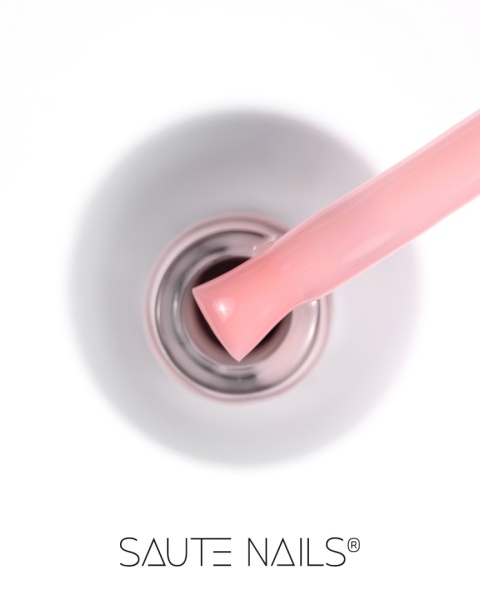 Saute Nails BiB Level UP Rose Cloud 8ml – żel budujący w butelce mleczny róż
