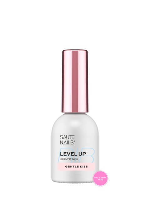 Saute Nails BiB Level UP Gentle Kiss 8ml – mleczny róż