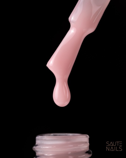 Saute Nails Express Base Peony 8ml – różowa baza hybrydowa TPO & HEMA Free