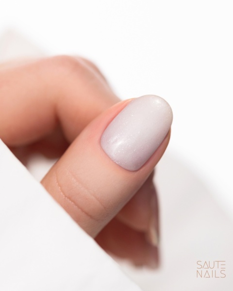 Saute Nails Express Base Glitter Daisy 8ml – brokatowa baza hybrydowa TPO & HEMA Free