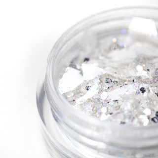 Pyłek do paznokci Princess Nails AlleLac Nr 1 ozdoba do żelu i hybrydy 1 g