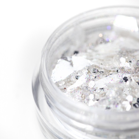 Pyłek do paznokci Princess Nails AlleLac Nr 1 ozdoba do żelu i hybrydy 1 g