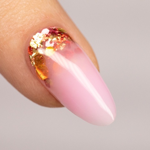 Pyłek do paznokci czerwony Princess Nails AlleLac Nr 7 ozdoba do żelu 1 g