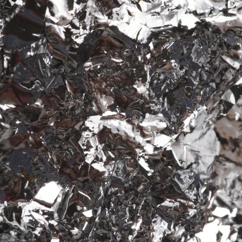 Pyłek metaliczny do paznokci MollyLac Płatki Alu Nr 1 Ponętne Srebro 0,2 g