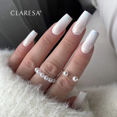 CLARESA Żel budujący Soft&Easy Moon Sugar 45 g biel