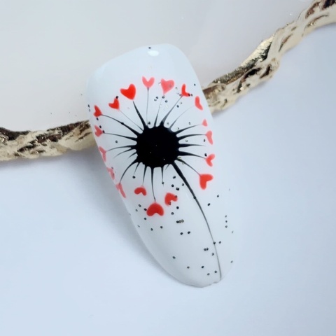 Claresa Red 400 5 g – czerwony lakier hybrydowy wpadający w pomarańcz