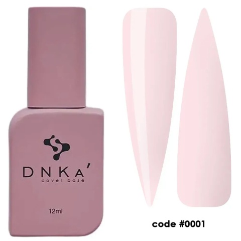 DNKa Fast Gel #0001 Euterpe 12 ml – delikatny róż cover
