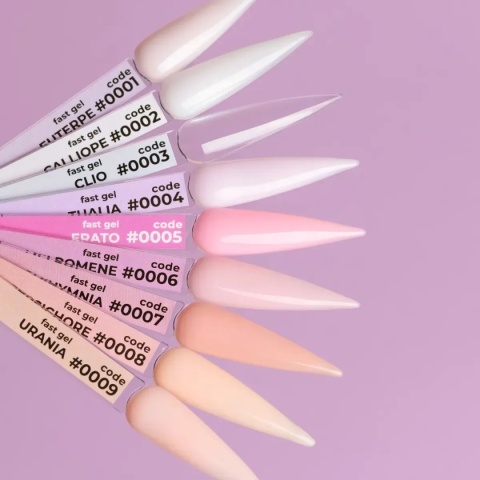 DNKa Fast Gel #0001 Euterpe 12 ml – delikatny róż cover