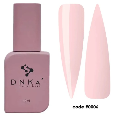 DNKa Fast Gel #0006 Melpomene 12 ml – naturalny róż cover