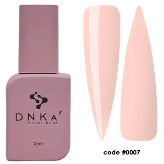 DNKa Fast Gel #0007 Polyhymnia 12 ml – ciepły beżowy nude cover