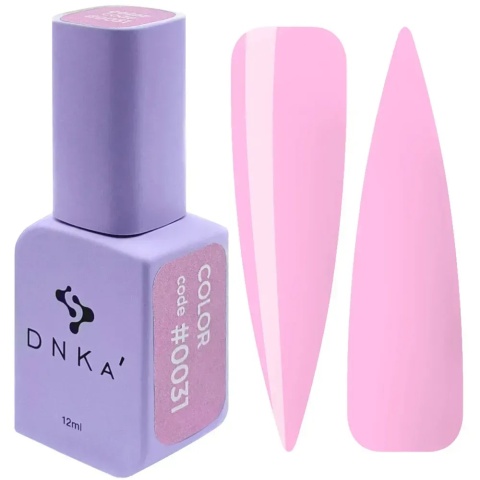 DNKa Lakier Hybrydowy Color #0031 pudrowy róż 12 ml – delikatny pastel