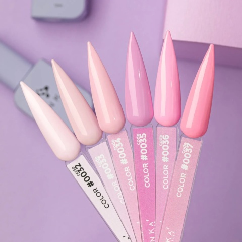 DNKa Lakier Hybrydowy Color #0032 baby pink 12 ml – jasny pastelowy róż