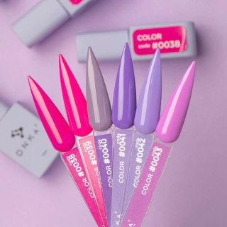 DNKa Lakier Hybrydowy Color #0038 pastelowy róż chłodny 12 ml – świeży odcień