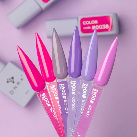 DNKa Lakier Hybrydowy Color #0038 pastelowy róż chłodny 12 ml – świeży odcień
