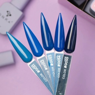 DNKa Lakier Hybrydowy Color #0055 granat głęboki 12 ml – klasyczny odcień