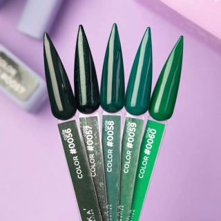 DNKa Lakier Hybrydowy Color #0057 kobaltowy niebieski 12 ml – intensywny kolor