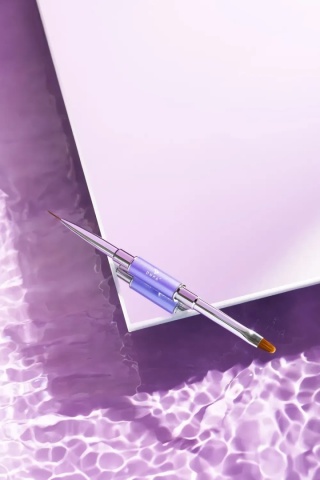 DNKa Liner + Gel Brush #06 2w1 – dwustronny pędzel do zdobień i żelu