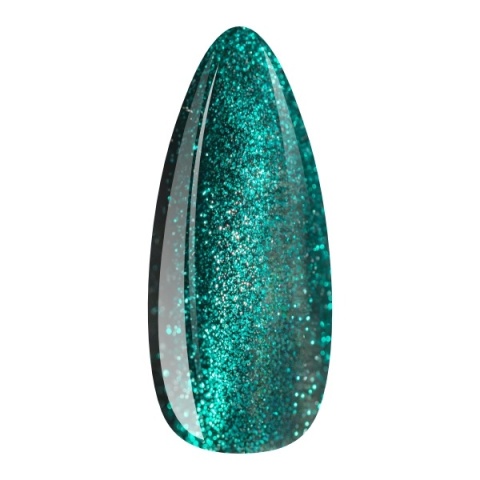 EM Nail Cat Eye 7D 24 Green Aura szmaragdowa zieleń