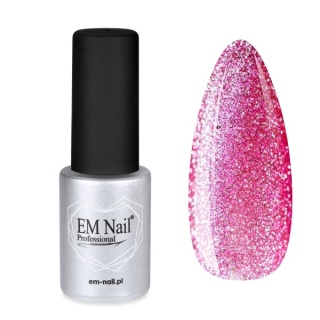 EM Nail Cat Eye 7D 26 Rose Mirage różowo-fioletowy