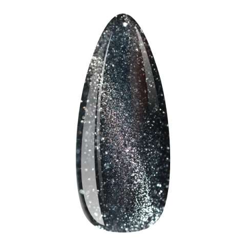 EM Nail Cat Eye 7D 28 Iconic Shine srebrny