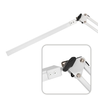 Lampka kosmetyczna biurkowa do manicure 12W biała MT-328